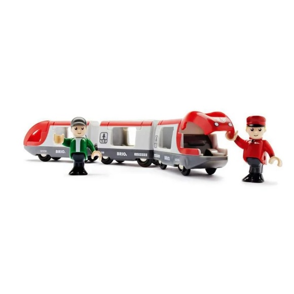 BRIO World - 33505 Travel Train 5 Piece Train Toy for Kids Ages 3 and Up - Picture 2 of 5